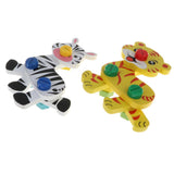 Maxbell Tiger Zebra Animal Assemble Set - Construction Puzzle Screw Nut Building Toy
