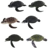 Maxbell Simulation Wild Animal Model Figure Toys Figurine Home Decor Turtlet A