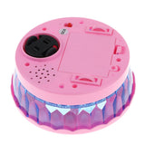 Maxbell Cartoon Rotating Projector Electric Animal with Music & Light Pink Dog