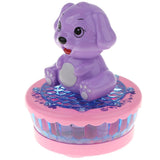Maxbell Cartoon Rotating Projector Electric Animal with Music & Light Pink Dog