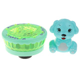 Maxbell Cartoon Rotating Projector Electric Animal with Music & Light Green Dog