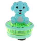 Maxbell Cartoon Rotating Projector Electric Animal with Music & Light Green Dog