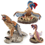 Maxbell Realistic Jurassic Dinosaur Model Figure Kids Toy Gift  Blue Oviraptor
