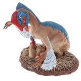 Maxbell Realistic Jurassic Dinosaur Model Figure Kids Toy Gift  Blue Oviraptor