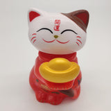 Maxbell Solar Powered Dancing Toy Cute Bobblehead Fortune Cat Sun Dancer C