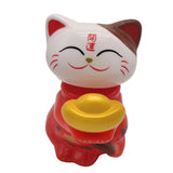 Maxbell Solar Powered Dancing Toy Cute Bobblehead Fortune Cat Sun Dancer C