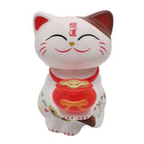Maxbell Solar Powered Dancing Toy Cute Bobblehead Fortune Cat Sun Dancer D