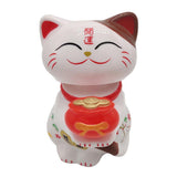 Maxbell Solar Powered Dancing Toy Cute Bobblehead Fortune Cat Sun Dancer D