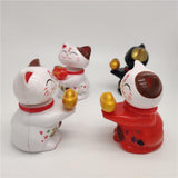 Maxbell Solar Powered Dancing Toy Cute Bobblehead Fortune Cat Sun Dancer D