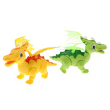 Maxbell Cartoon Electronic Walking Dinosaur with Sounds & Lights Kids Toy  Green