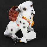 Maxbell Animal Resin Dog Puppy Model Figure Kid Educational Toy Home Decor Brown Bag Dog
