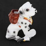 Maxbell Animal Resin Dog Puppy Model Figure Kid Educational Toy Home Decor Brown Bag Dog