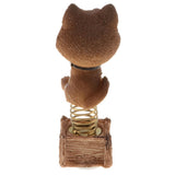 Maxbell Dog Puppy Animal Figure Toy Doll Home Car Auto Interior Decor Brown