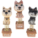 Maxbell Dog Puppy Animal Figure Toy Doll Home Car Auto Interior Decor Brown