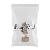 Maxbell Dog Puppy Animal Figure Toy Doll Home Car Auto Interior Decor Brown
