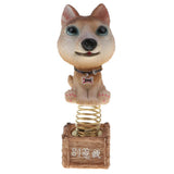 Maxbell Dog Puppy Animal Figure Toy Doll Home Car Auto Interior Decor Brown