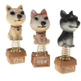 Maxbell Dog Puppy Animal Figure Toy Doll Home Car Auto Interior Decor Brown