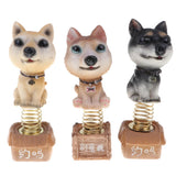 Maxbell Dog Puppy Animal Figure Toy Doll Home Car Auto Interior Decor Brown
