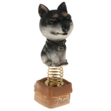 Maxbell Dog Puppy Animal Figure Toy Doll Home Car Auto Interior Decor Black