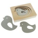 Maxbell 5-Layer Wooden Puzzle Early Educational Toy for Baby Toddler Bird
