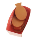 Maxbell Wooden Burger Fries Deluxe Dinner Set Kitchen Pretend Food Toy for Toddlers