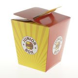 Maxbell Wooden Burger Fries Deluxe Dinner Set Kitchen Pretend Food Toy for Toddlers