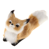 Maxbell Simulation Plush Stuffed Sleeping Fox Toy Doll For Kids Gifts Size_B