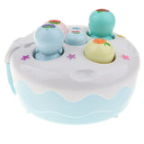 Maxbell Electric Play Cake Fruit Hammer Hamster Music Toy Kids Family Funny Games
