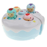 Maxbell Electric Play Cake Fruit Hammer Hamster Music Toy Kids Family Funny Games