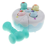 Maxbell Electric Play Cake Fruit Hammer Hamster Music Toy Kids Family Funny Games