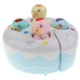 Maxbell Electric Play Cake Fruit Hammer Hamster Music Toy Kids Family Funny Games