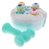 Maxbell Electric Play Cake Fruit Hammer Hamster Music Toy Kids Family Funny Games