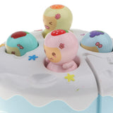 Maxbell Electric Play Cake Fruit Hammer Hamster Music Toy Kids Family Funny Games