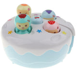 Maxbell Electric Play Cake Fruit Hammer Hamster Music Toy Kids Family Funny Games