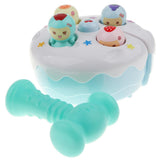 Maxbell Electric Play Cake Fruit Hammer Hamster Music Toy Kids Family Funny Games
