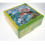 Maxbell 48 PCS Beech Wooden Building Blocks Balance Stacking Game Educational Toy