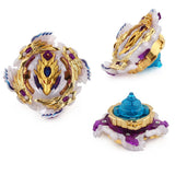 Maxbell 4PCS Burst Grip Launcher Toy Set B-104 B-105 B-106 B-110 Golden