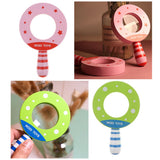 Maxbell Wooden Children Magnifying Glass Fun Toy for Exploring Bugs Insect Green