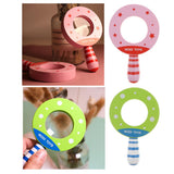 Maxbell Wooden Children Magnifying Glass Fun Toy for Exploring Bugs Insect Green