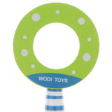 Maxbell Wooden Children Magnifying Glass Fun Toy for Exploring Bugs Insect Green