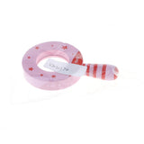 Maxbell Wooden Children Magnifying Glass Fun Toy for Exploring Bugs Insect Pink