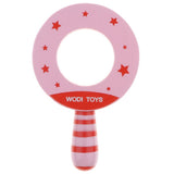 Maxbell Wooden Children Magnifying Glass Fun Toy for Exploring Bugs Insect Pink