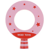 Maxbell Wooden Children Magnifying Glass Fun Toy for Exploring Bugs Insect Pink