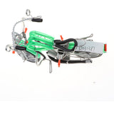Maxbell Metal Motorcycle Model Art Craft Gift for Harley Motorcycle Lovers Green