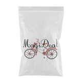 Maxbell 1:10 Aluminum Bike Model Bicycle with Basket Handicraft Toy Red
