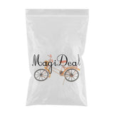 Maxbell 1:10 Aluminum Bike Model Bicycle with Basket Handicraft Toy Yellow