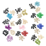 Maxbell 10pcs Plastic Safety Toy Eyes + Glitter Nonwovens + Washer 18mm Blue