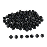 Maxbell 100 Pcs Black Plastic Safety Eyes Kits for Teddy Bear Doll DIY Making 8mm