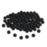 Maxbell 100 Pcs Black Plastic Safety Eyes Kits for Teddy Bear Doll DIY Making 8mm