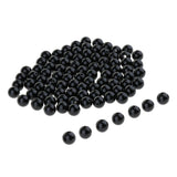 Maxbell 100 Pcs Black Plastic Safety Eyes Kits for Teddy Bear Doll DIY Making 8mm